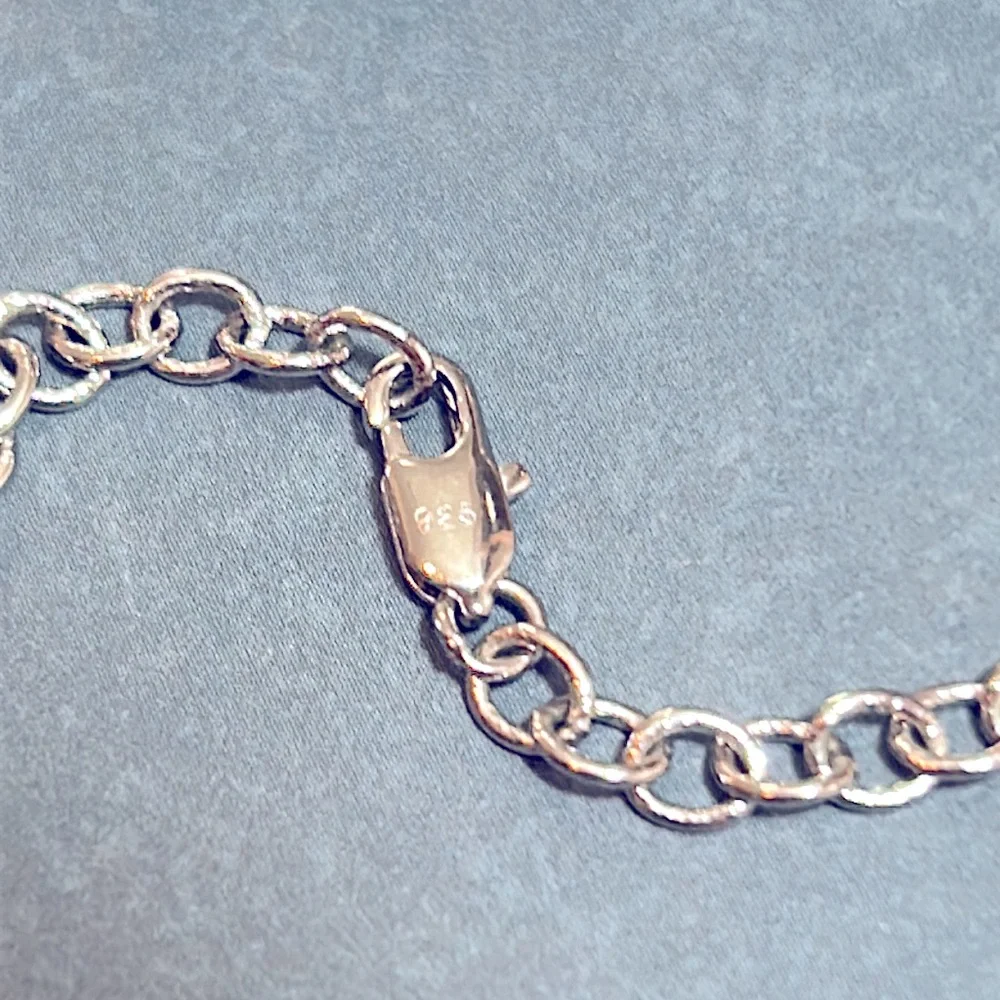 Amethyst and CZ necklace - Picture 5 of 6